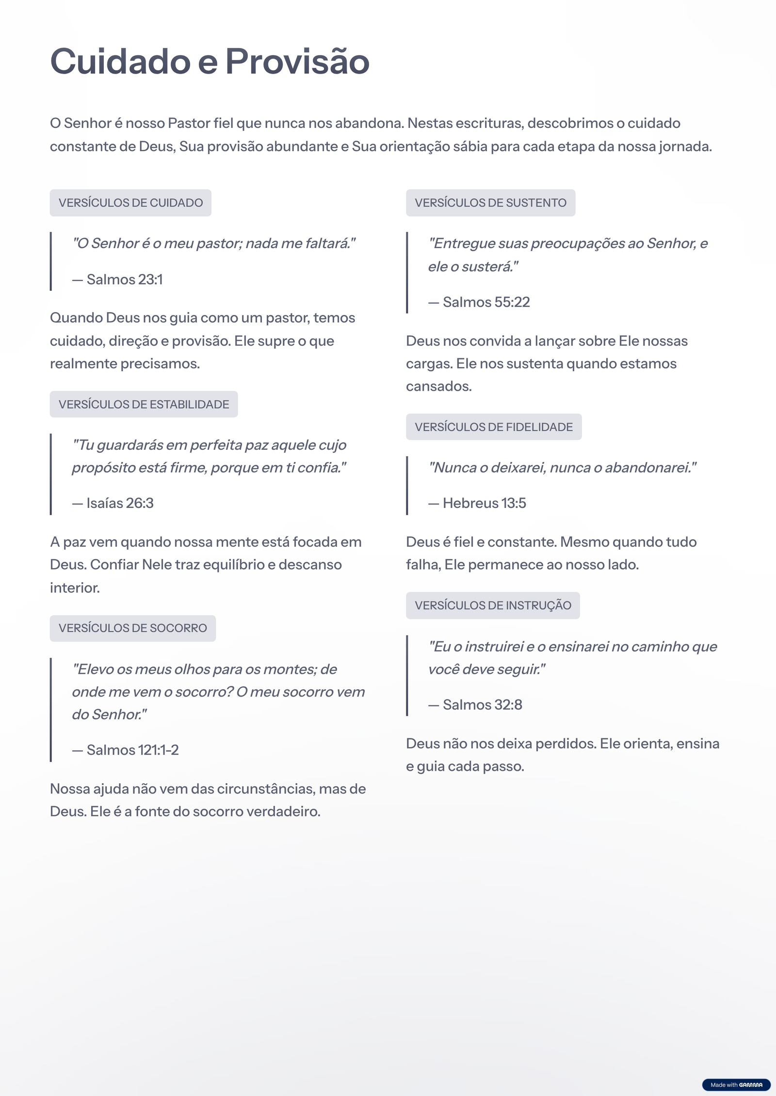 Método Versículo por Versículo